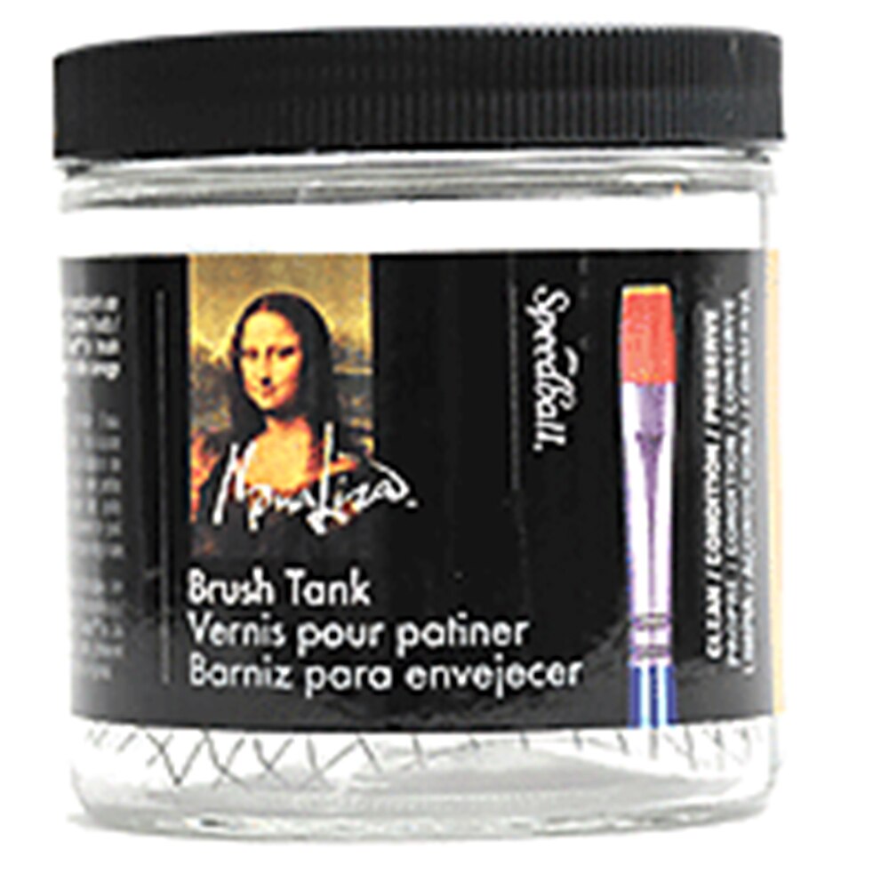 Mona Lisa, Brush Cleaning, Tank